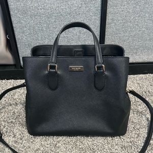 Kate Spade black medium satchel